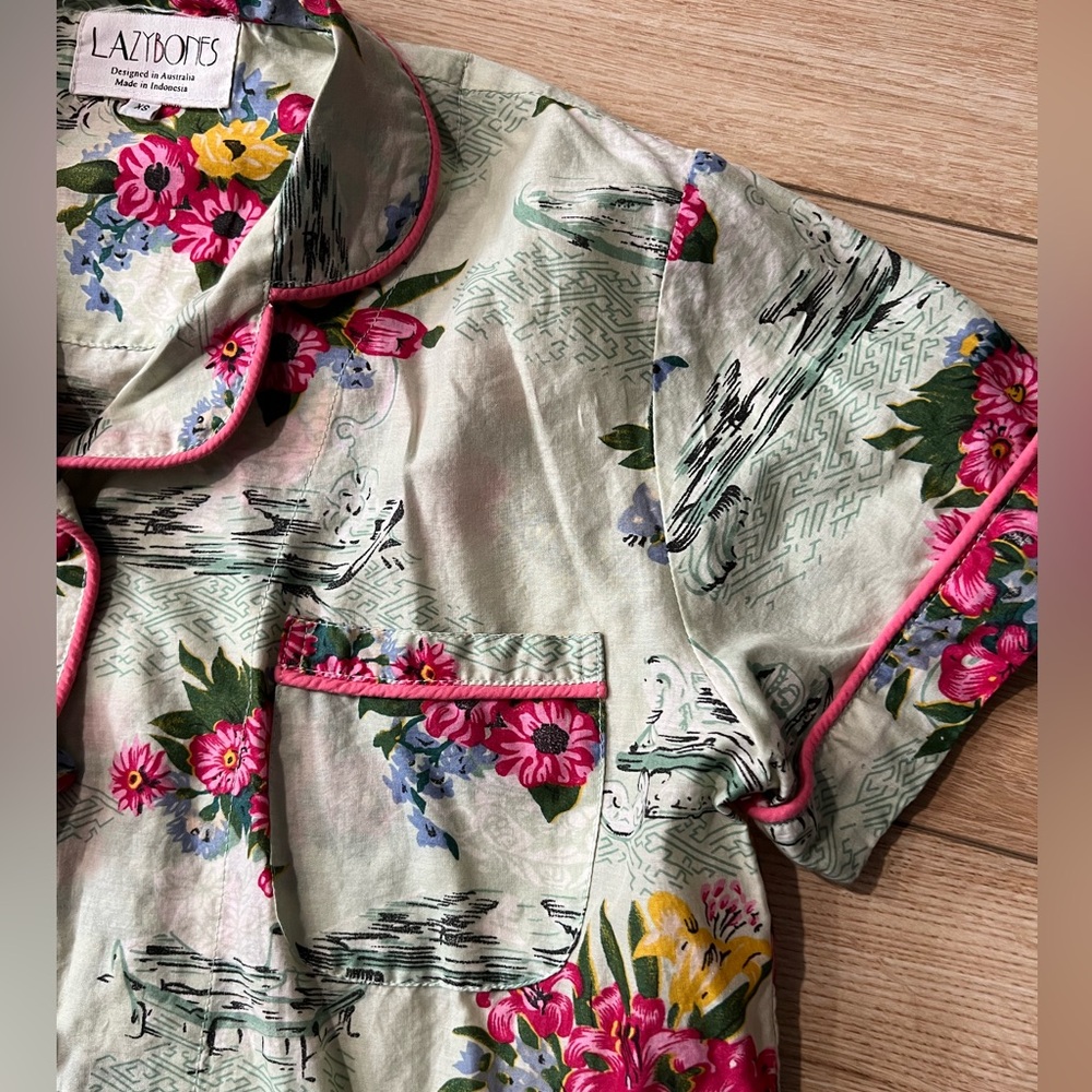 Lazy Bones (Au) Pajama Style Button Down - image 6